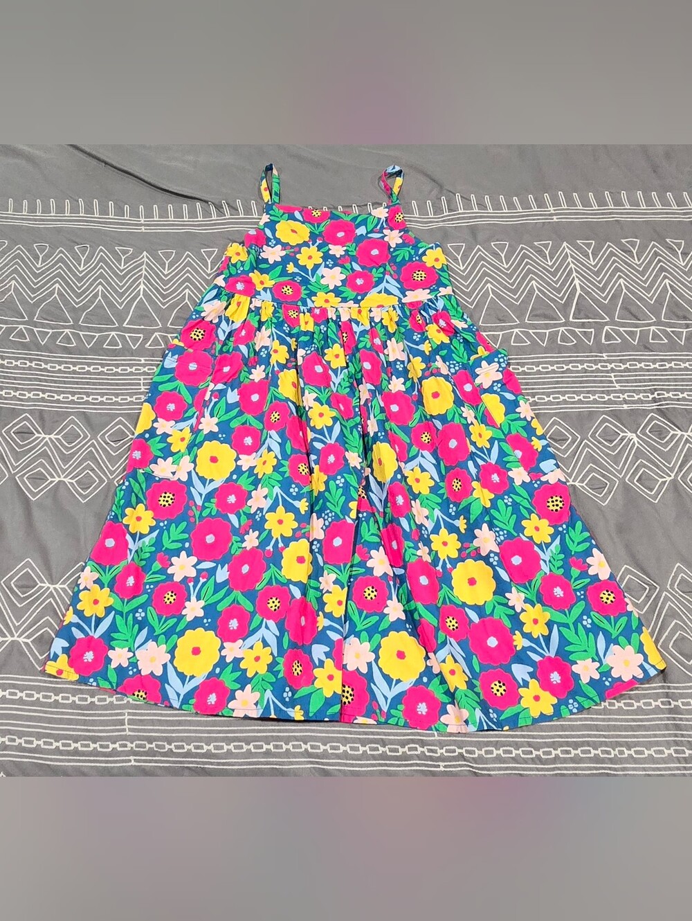 Tucker + Tate Floral Pretty Pocket Sundress Size 7